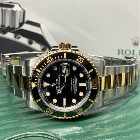 rolex stainless-steel and yellow gold submariner c 1990s|Rolex Submariner original price.